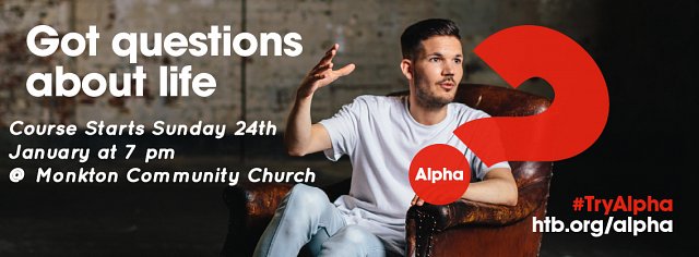 Alpha - New course starting January 24th